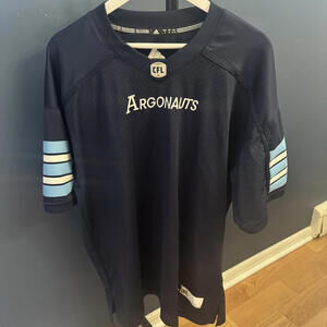 Adidas Toronto Argonauts CFL Jersey XL Navy 100% Polyester